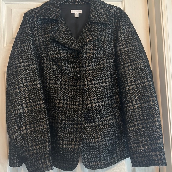 Charter club 2 button pocketed 18W blazer - Picture 3 of 4